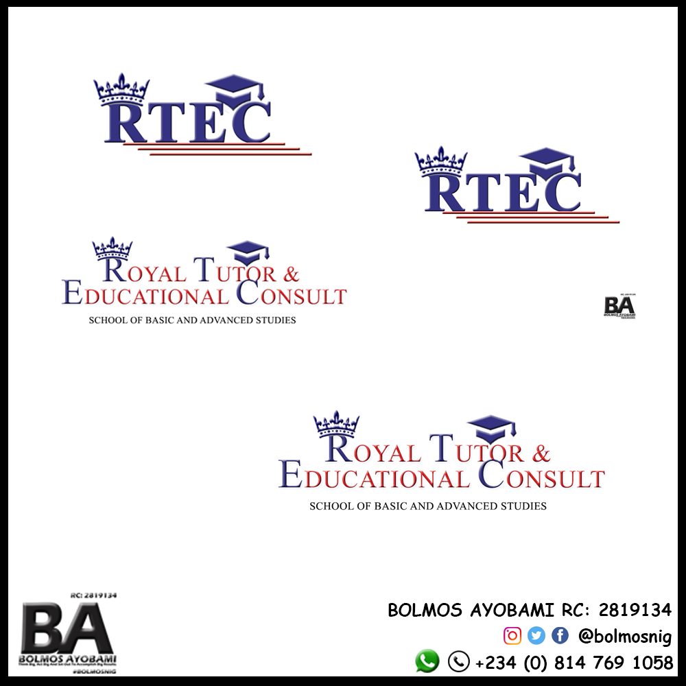 Royal Tutor Edu Cons Logo Design